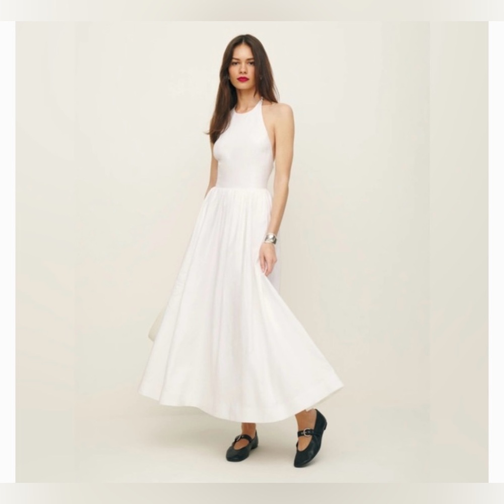 Reformation Percy Linen Dress